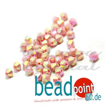 Delara MC Bead Bicone Rosanine AB2X 3mm 720 Stück