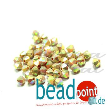 Delara MC Bead Bicone Isabelle AB2X 4mm 720 Stück