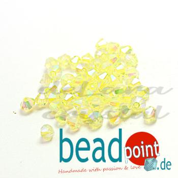 Delara MC Bead Bicone Jonquil AB2X 4mm 720 Stück