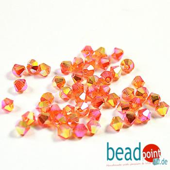 Delara MC Bead Bicone Fire AB2X 4mm 720 Stück